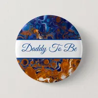Daddy To Be | Boy's Baby Shower  Button