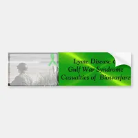 Lyme Disease Gulf War Syndrome, Biowarfare Bumper Bumper Sticker