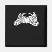 Skeleton Heart Hands - Light Magnet