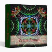 Fractal Art Dream Journal Binder