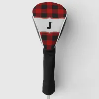 Rob Roy Tartan Red & Black Golf Club Driver Cover