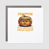 Halloween Trumpkin Make Halloween Great Again Car Magnet