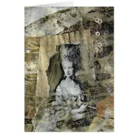 The Golden Lady Mixed Media