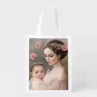 Mother and Child Reusable Grocery Bag