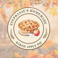 Homemade Apple Pie Custom Sticker