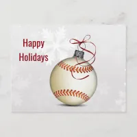 baseball Holiday greeting