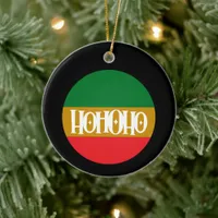 Ho Ho Ho - Christmas Ornament