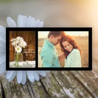 Mason Jar White Daisies Barn Wedding Save the Date