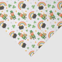 Child's Coloring Style Fun St Patrick's Day  Tissue Paper