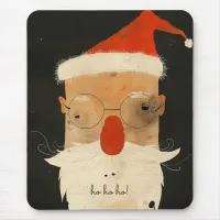 Shabby Santa Mouse Pad