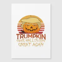 Trumpkin Halloween Funny Classic