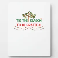 Tis The Season Retro Classic Plaque