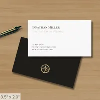 Minimalist Professional Services Business Card