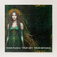 Enchanted Forest Muse Jigsaw Puzzle