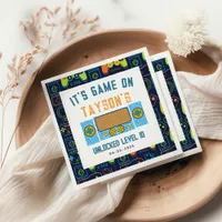 It’s Game On Napkins – Video Game Birthday Party