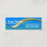 OZTRALiANA Skinny Profile Mini Business Card