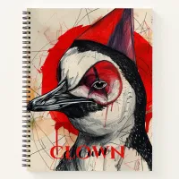 Clown Penguin Notebook