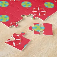 Christmas Holiday Charm Pattern 03 -  Jigsaw Puzzle