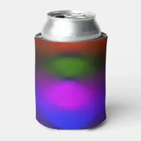 Neon Blue, Purple, Green, Orange Can Cooler