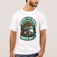 Armed Turkeys in the Wild West T-Shirt