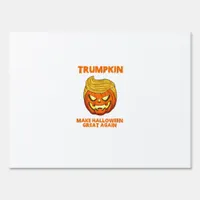 Trumpkin Usa Make Halloween Great Again Funny Sign