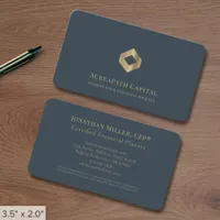 Professional Luxury Logo Business Card