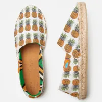 Pineapple Fruit Food Lovers Pattern  Espadrilles