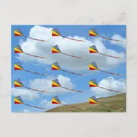 Postcard - Kites in Formation