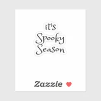 Tis The Season - Its Spooky Season Sticker
