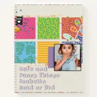 Cute and Funny Things My Child Said or Did Notebook