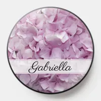 Pink Hydrangea Flower PopSocket