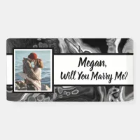 Will you Marry Me Custom Name Proposal  Banner