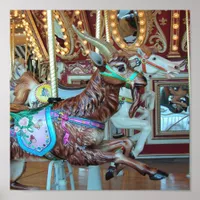 Goat on the Merry-Go-Round Poster