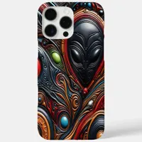 Vivid Alien Encounter Art iPhone 16 Pro Max Case