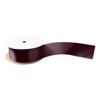 Deep Burgundy Plum Satin Ribbon