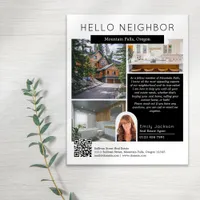 Hello Neighbor Real Estate Marketing Introduction Flyer