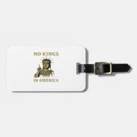 No Kings In America Statue Of  No Kings Day Protes Luggage Tag