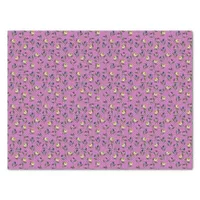 Pretty Pink Purple and Yellow Pansies Tissue Paper