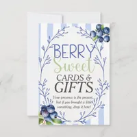 Berry Sweet CARDS & GIFTS Blueberry  Sign