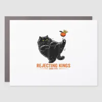 Rejecting Kings Since 1776 Patriotic USA Flag Car Magnet