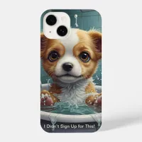 Splish Splash Cute Funny Posters with Quotes iPhone 14 Case