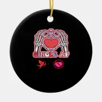 Hands Halloween Quote – Creepy Cute Slogan Ceramic Ornament