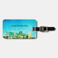 Kansas City Highway Luggage Tag