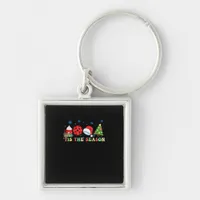 Tis The Season For Pickleball Iii Modern Aesthetic Keychain
