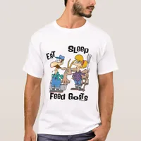 Eat Sleep Feed Goats T-Shirt