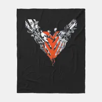 Holding Heart Classic Fleece Blanket