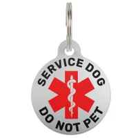 Service Dog Do Not Pet ID Tag