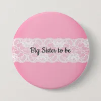 Big Sister to be Button