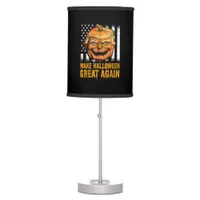 Funny Usa Trumpkin Make Halloween Great Again Table Lamp