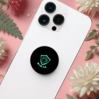 Green Modern Ninja Popgrip PopSocket 